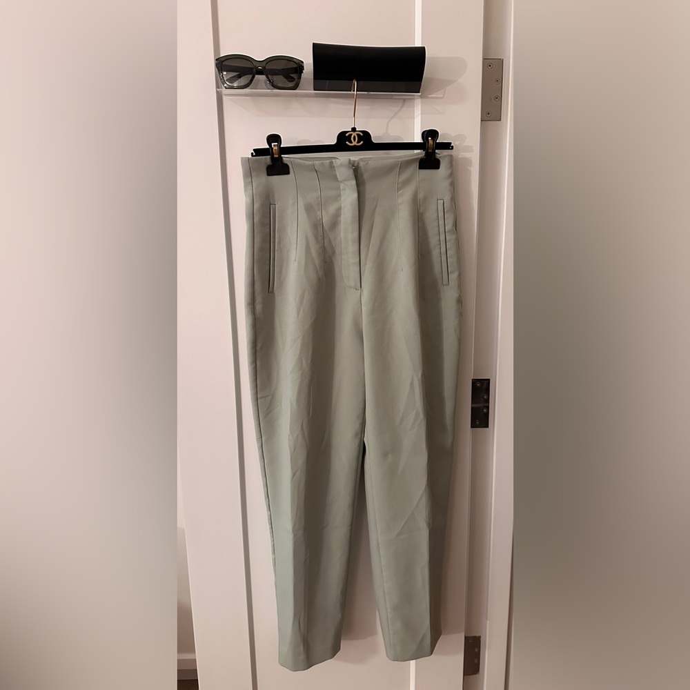 Zara Sleek High Waist Trousers